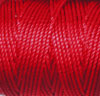 Shanghai Red C-Lon Tex 400 Bead Cord