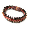 DIY Kumihimo Bracelet Kit, PDF Intructions & Materials