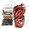 DIY Kumihimo Bracelet Kit, PDF Intructions & Materials