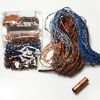 DIY Kumihimo Bracelet Kit, PDF Intructions & Materials