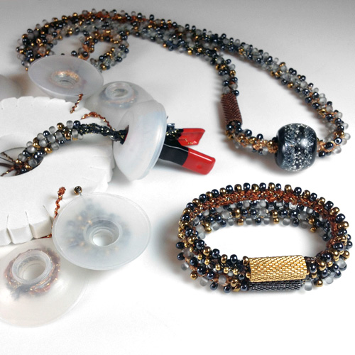 Kumihimo Bracelet Duo and Neckpiece Plus Kits