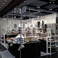 Marion Jewels in Fiber Shows