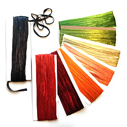 100% Nylon Hand Dyed Ribbon for Kumihimo