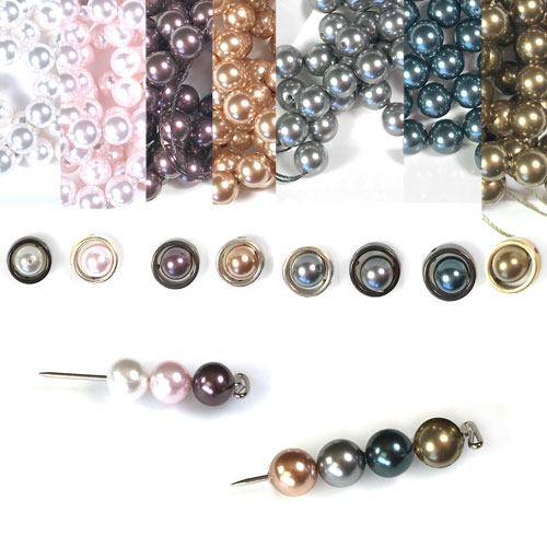 6mm Swarovski Crystal Pearl Beads for Square Knot Bracelet Designs and More