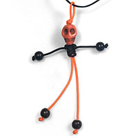 Dancing Skeleton with Calavera Skull Beads DIY Free Tutorial