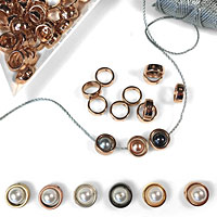 Beads for Kumihimo, Micro Macrame, Leather Wrap and Square Knot Bracelets