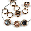 Halo Round Beads - Perfect Surrounds for 6mm Beads and for Square Knot Bracelet Designs