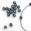 4mm Czech Fire Polished Beads for Bracelets with C-Lon Tex 400 Cord