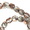 4mm Czech Fire Polished Beads for Bracelets with C-Lon Tex 400 Cord