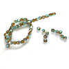 4mm Czech Fire Polished Beads for Bracelets with C-Lon Tex 400 Cord