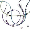 4mm Czech Fire Polished Beads for Bracelets with C-Lon Tex 400 Cord