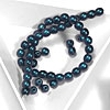 4mm Czech Druk Beads for Bracelets with C-Lon Tex 400 Cord