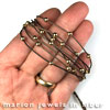 Smart Beads | Sterling Silver and Gold Filled | Perfect for positioning on C-lon Tex 400 Bead Cord and Wire