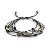 Smart Beads | Sterling Silver and Gold Filled | Perfect for positioning on C-lon Tex 400 Bead Cord and Wire