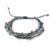 4mm Czech Druk Beads for Bracelets with C-Lon Tex 400 Cord