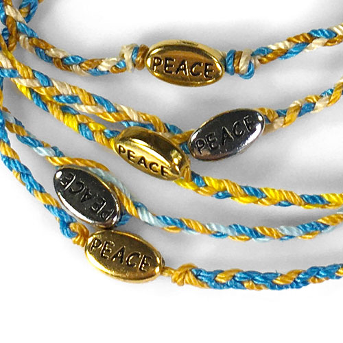 Peace Charms and Beads