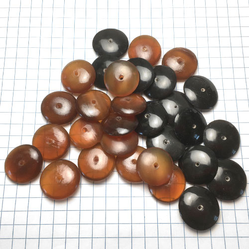 Metal Buttons with Holes for Jewelry