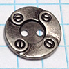 Metal Buttons with Holes