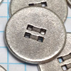 Metal Buttons with Holes