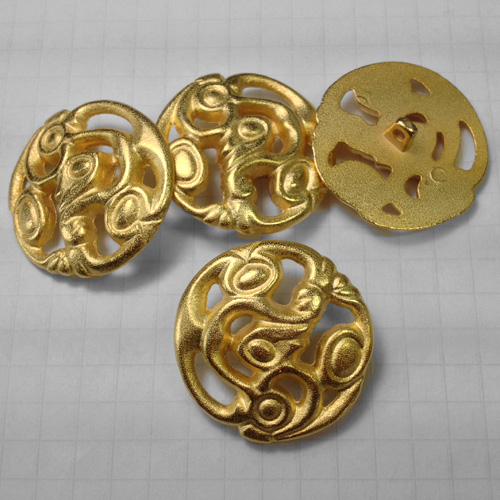 Metal Buttons for Jewelry