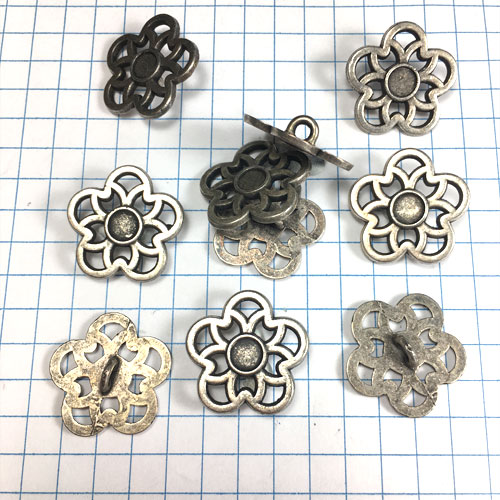 Metal Buttons for Jewelry