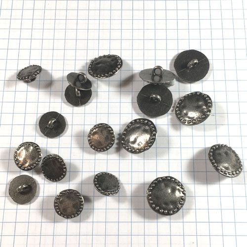 Metal Buttons for Jewelry