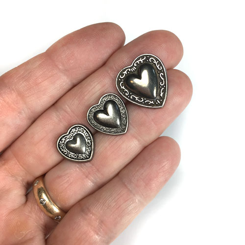 Metal Buttons for Jewelry