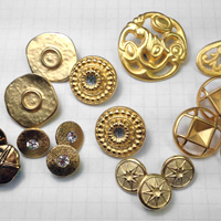 TierraCast Metal Buttons for Jewelry