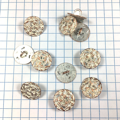 Metal Buttons for Jewelry