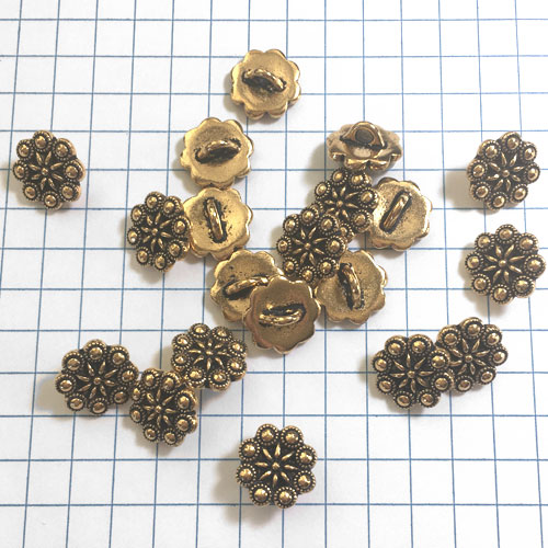 TierraCast Pewter Buttons for Jewelry