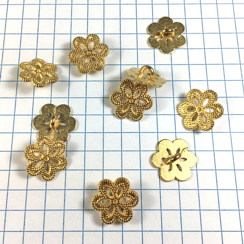 Metal Buttons for Jewelry