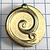 Gold Solitaire Buttons for Jewelry