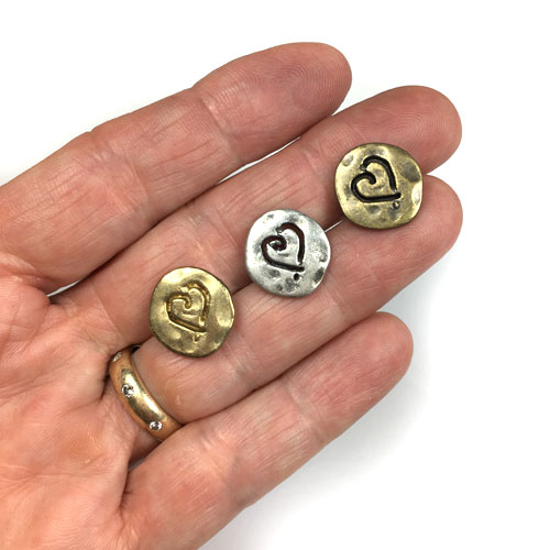 Metal Buttons for Jewelry