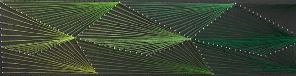 String Art with C-Lon Tex 400 Bead Cord