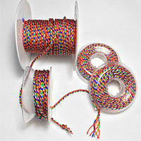 Tibetan Buddhist 5 Color Braided Cord 