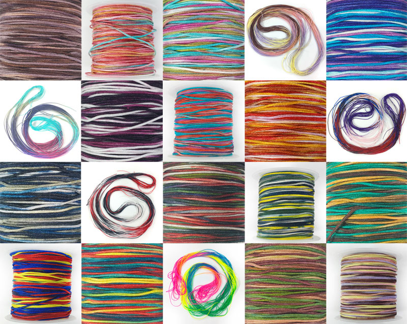 Space Dyed Chinese Knotting Cord