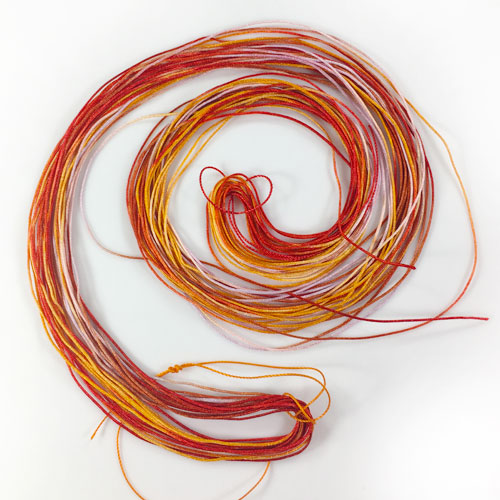 Space Dyed Chinese Knotting Cord