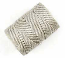 Beige C-Lon Bead & Micro-Macrame Cord