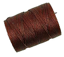Brown C-Lon Bead & Micro-Macrame Cord