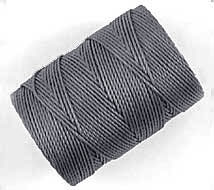Grey C-Lon Bead & Micro-Macrame Cord