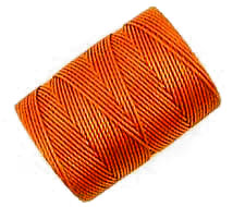 Lt Copper C-Lon Bead & Micro-Macrame Cord