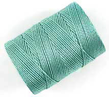 Turquoise C-Lon Bead & Micro-Macrame Cord