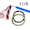 Bead Crochet Rope Starter Jig and Tutorial