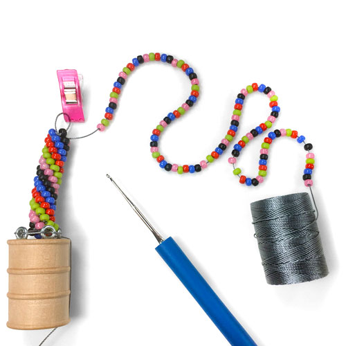 Tubular Bead Crochet Jig and Tutorial