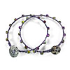 4mm Czech Fire Polished Beads for Bracelets with C-Lon Tex 400 Cord