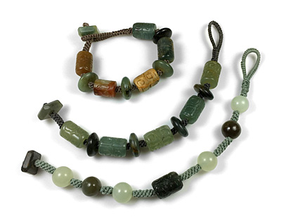 Crown Knotting & Fiber Ending Bracelet Kit & Tutorial