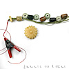 Crown Knotting & Fiber Endings Bracelet Kit & Tutorial in Progress