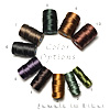 Crown Knotting & Fiber Endings Bracelet Kit C-lon Bead Cord Color Choices