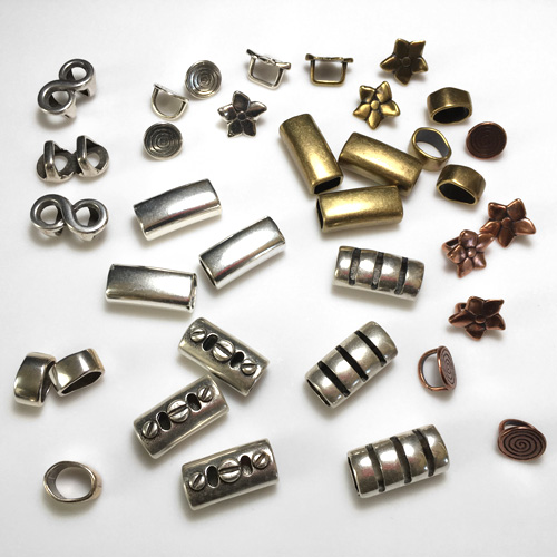 European Zamack Bracelet Sliders