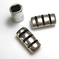 European Zamack Bracelet Sliders for Kumihimo